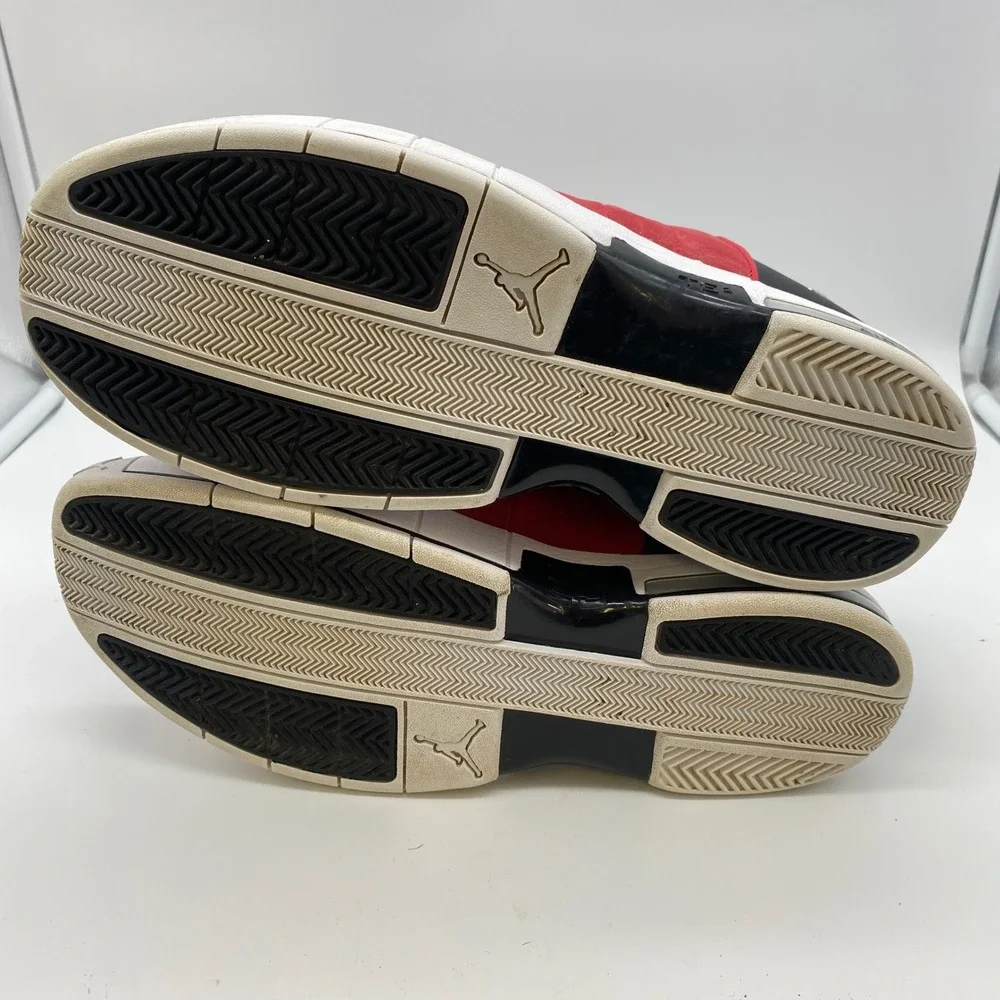 Nike Jordan Team Elite 2 Low Mens 12 Red Black Basketball Shoes AO1696-600